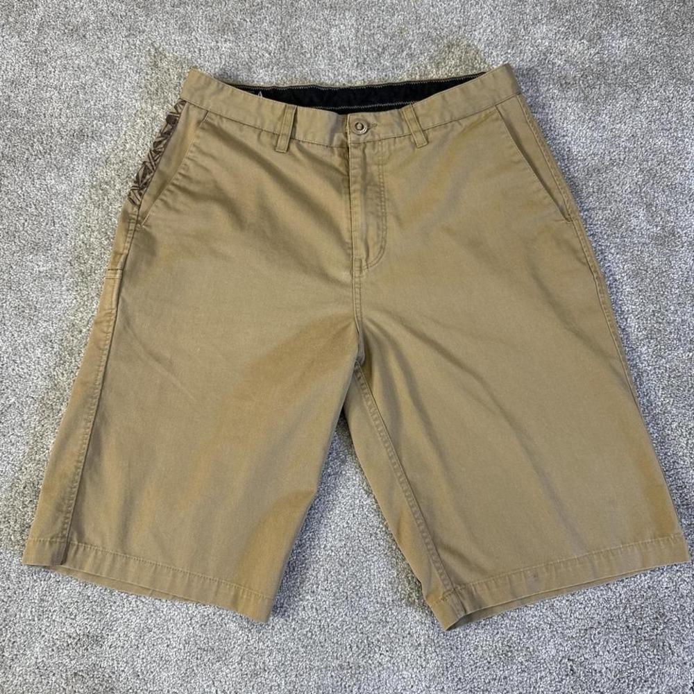 Volcom Chino Skate Shorts Size 32 Men's Casual Streetwear Surf Skate Style